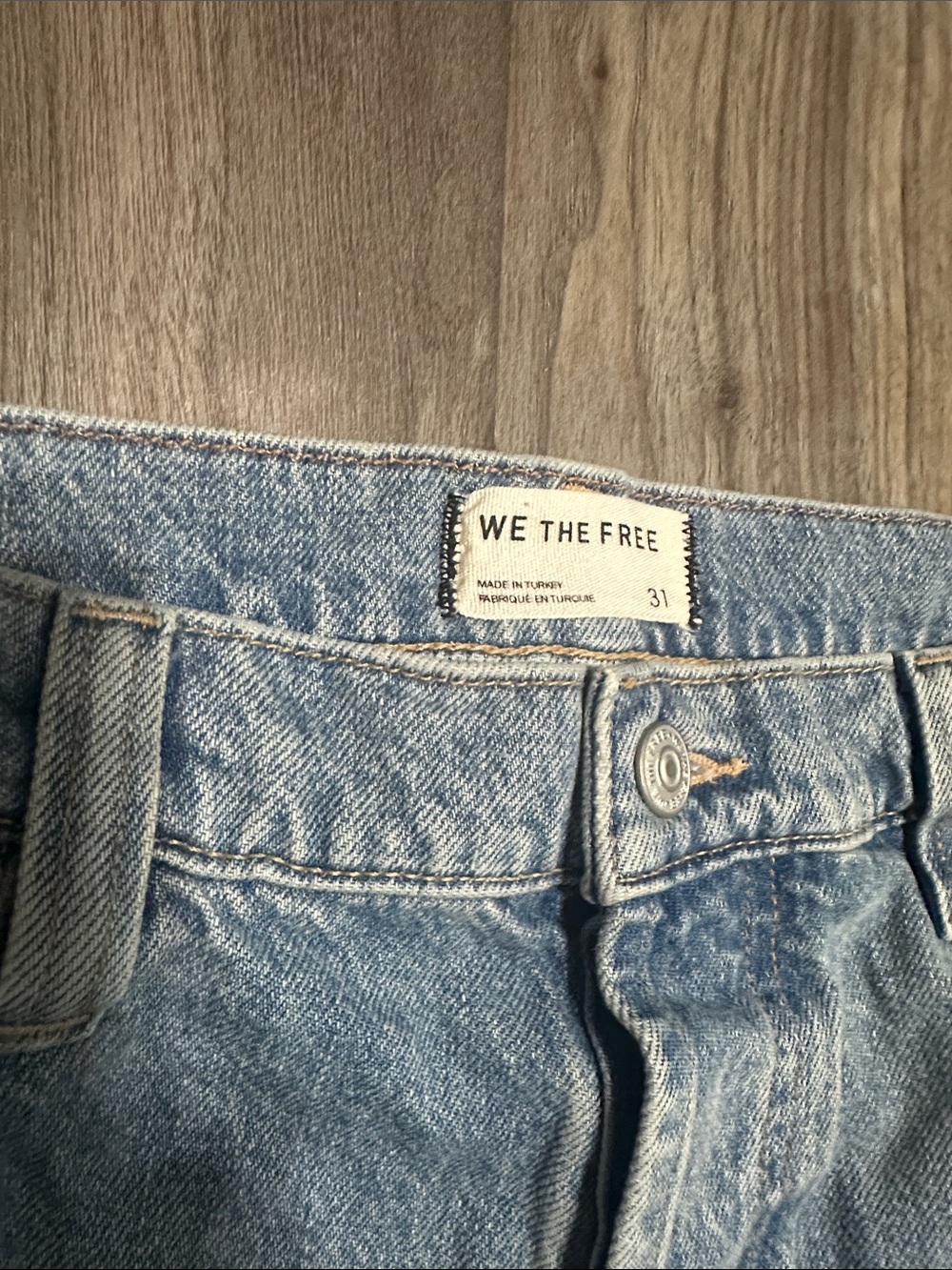We The Free Wide-Leg High Waist Jeans – Statement Panelled Denim. - Picture 2 of 16